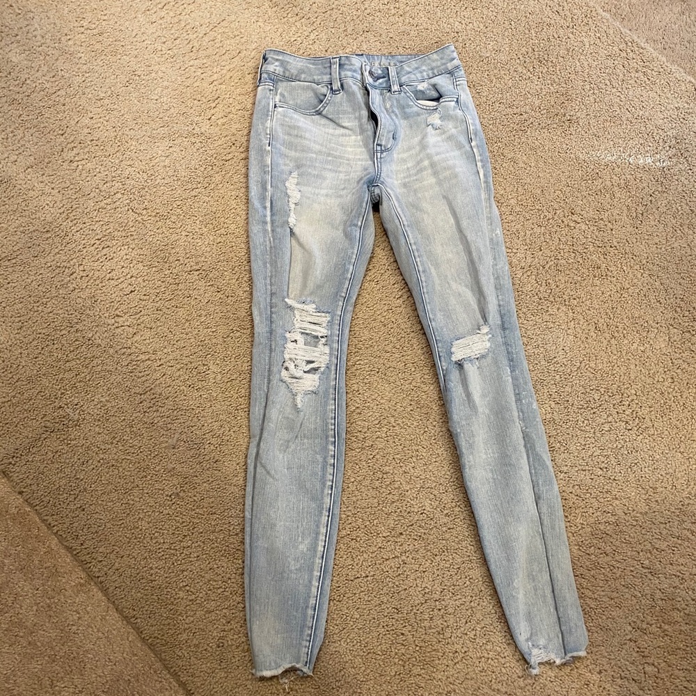 Size 2 Short American Eagle Hi Rise Jegging